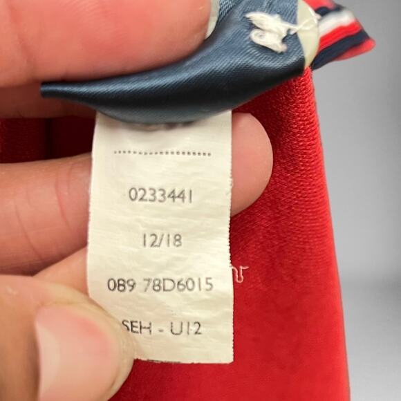 Tommy Hilfiger Polo Shirt Spellout Men’s Small Block Letter Rugby 90s Streetwear - Picture 9 of 10